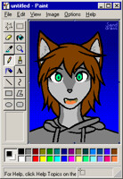Sand - MS Paint